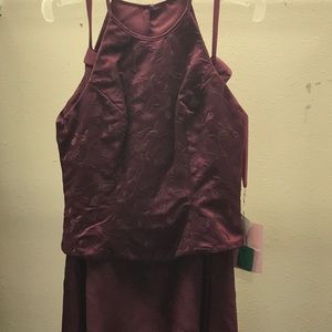 Plum colored bridesmaid dress never worn